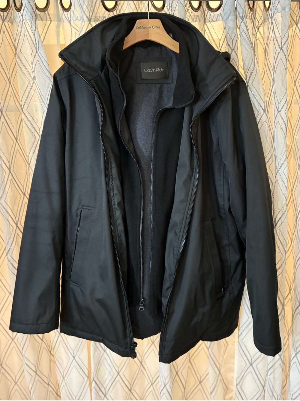 Calvin Klein Black Men’s Performance Jacket